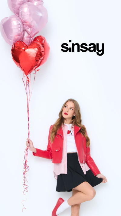 SINSAY Valentínska kolekcia