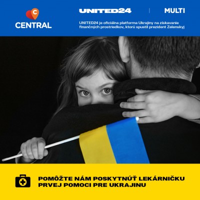 Pomôžte nám poskytnúť lekárničku prvej pomoci pre Ukrajinu