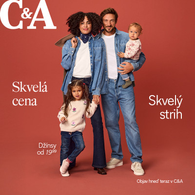 C&A - Džínsy od 19,99