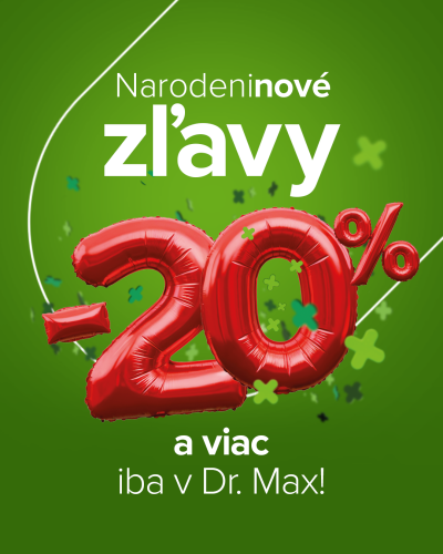 Narodeninové zľavy 20 % a viac iba v Dr. Max