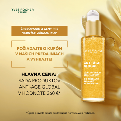 Yves Rocher - Žrebovanie o&nbsp;ceny pre verných zákazníkov