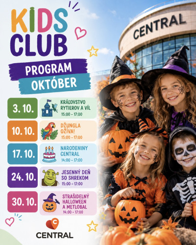 KIDS CLUB - Október 