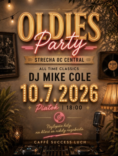 OLDIES PARTY NA STRECHE! 