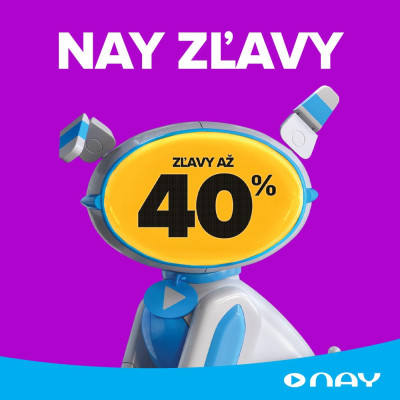 Využite NAY ZĽAVY až 40 %