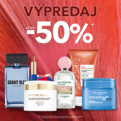Letný výpredaj v Yves Rocher 