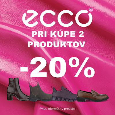 ECCO - 20% Zľava