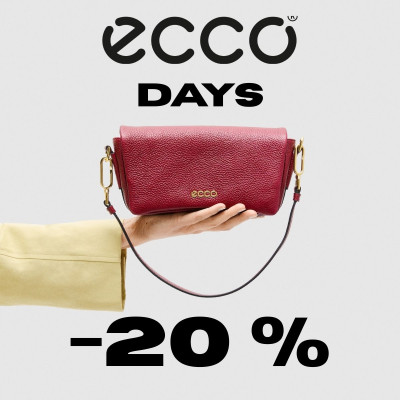 ECCO DNI 20 % ZĽAVA NA VYBRANÉ PRODUKTY