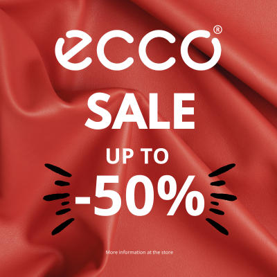 ECCO VÝPREDAJ AŽ 50% ZĽAVA
