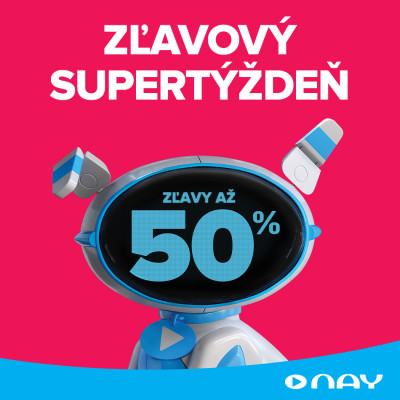 Zľavový supertýždeň - zľavy až 50 %