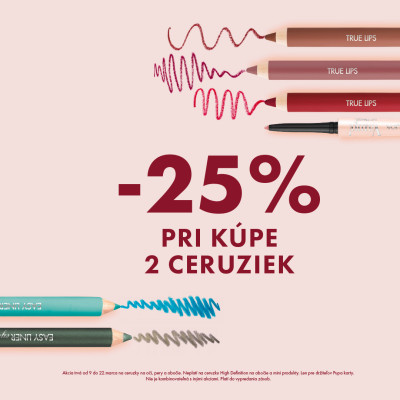 PUPA - AKCIA NA CERUZKY